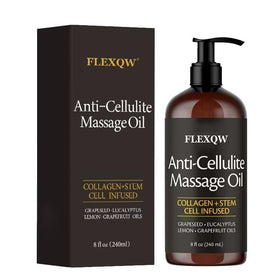 FLEXQW bottle front view showing branding and 8 fl oz size with clear benefits