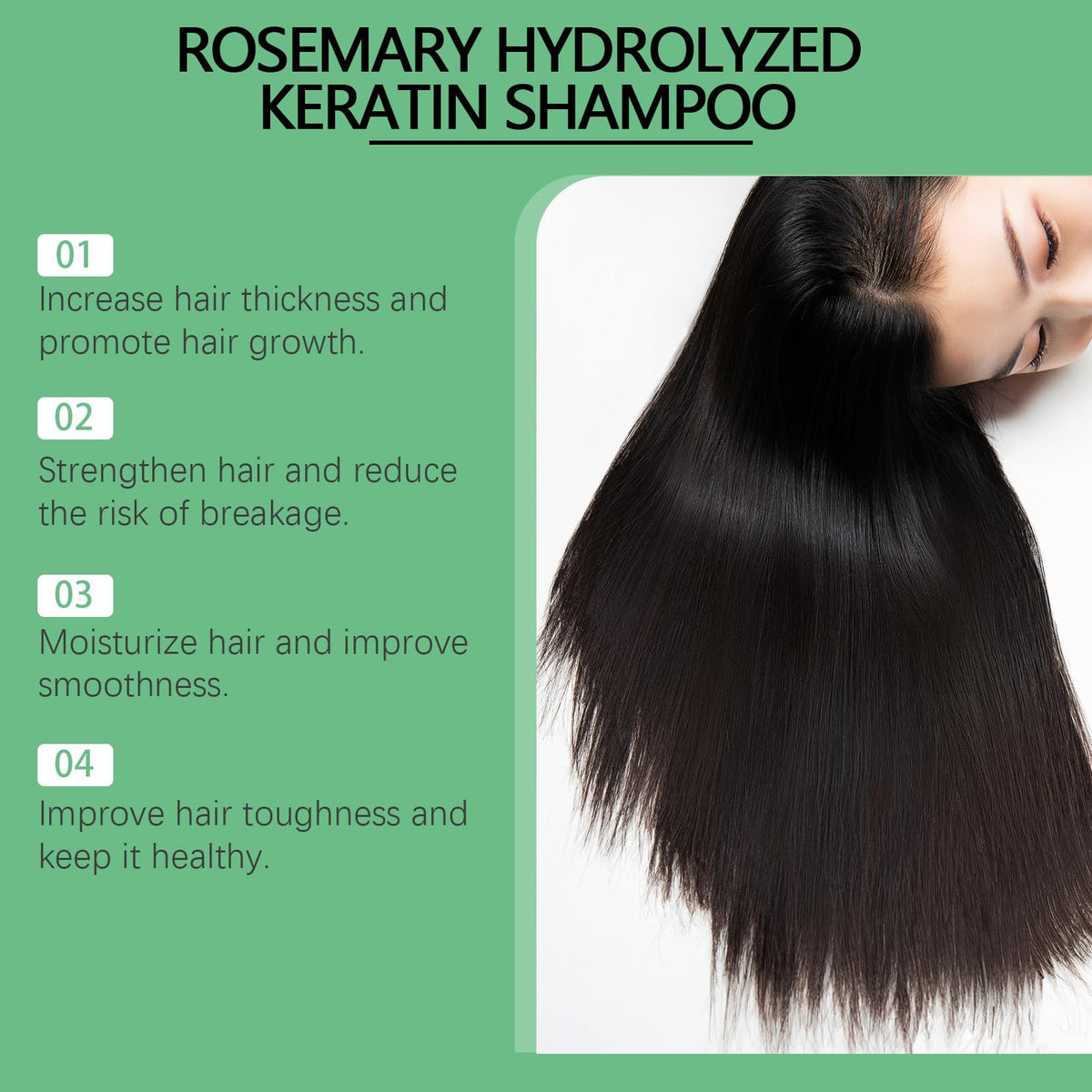 FLEXQW label close-up highlighting hydrolyzed keratin and ingredients