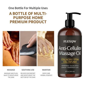 FLEXQW oil pouring to reveal smooth texture and fast-absorbing glide