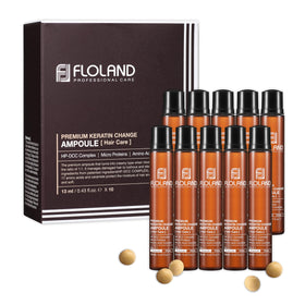 FLOLAND ampoule front packaging showing product and brand benefits
