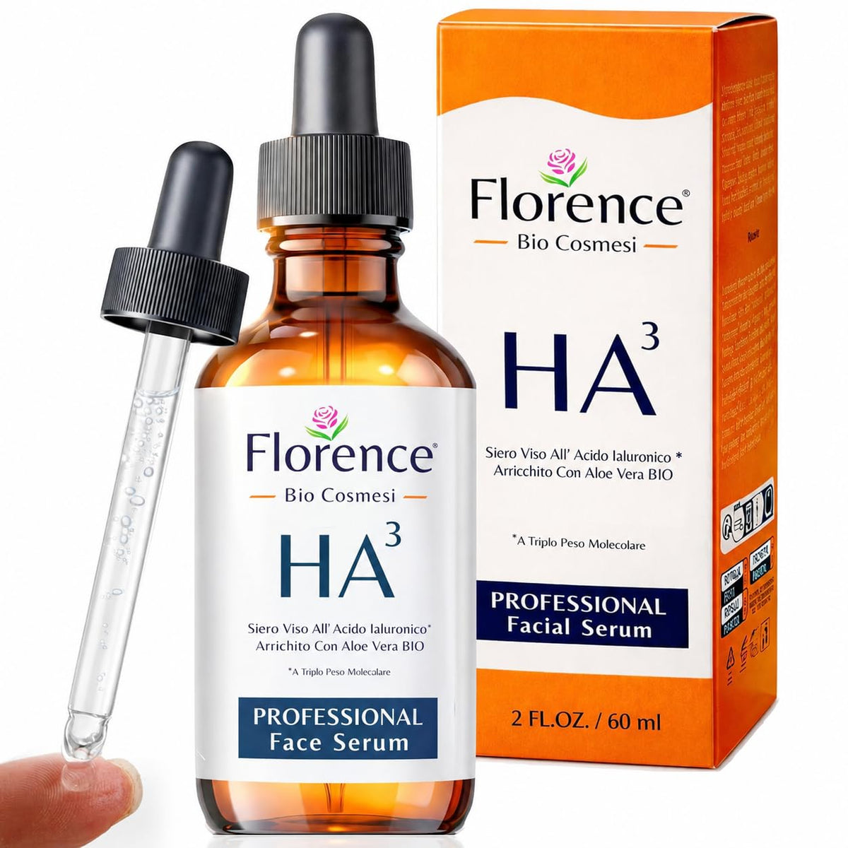 Florence front bottle showing clean branding and hydration benefit