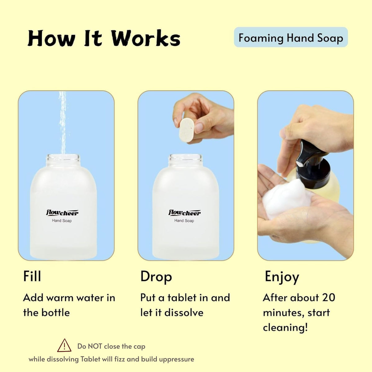 flowcheer tablet scale next to a hand to show compact storage advantage