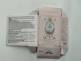 Flower Knows angled compact detail showing durable shell and ornate finish