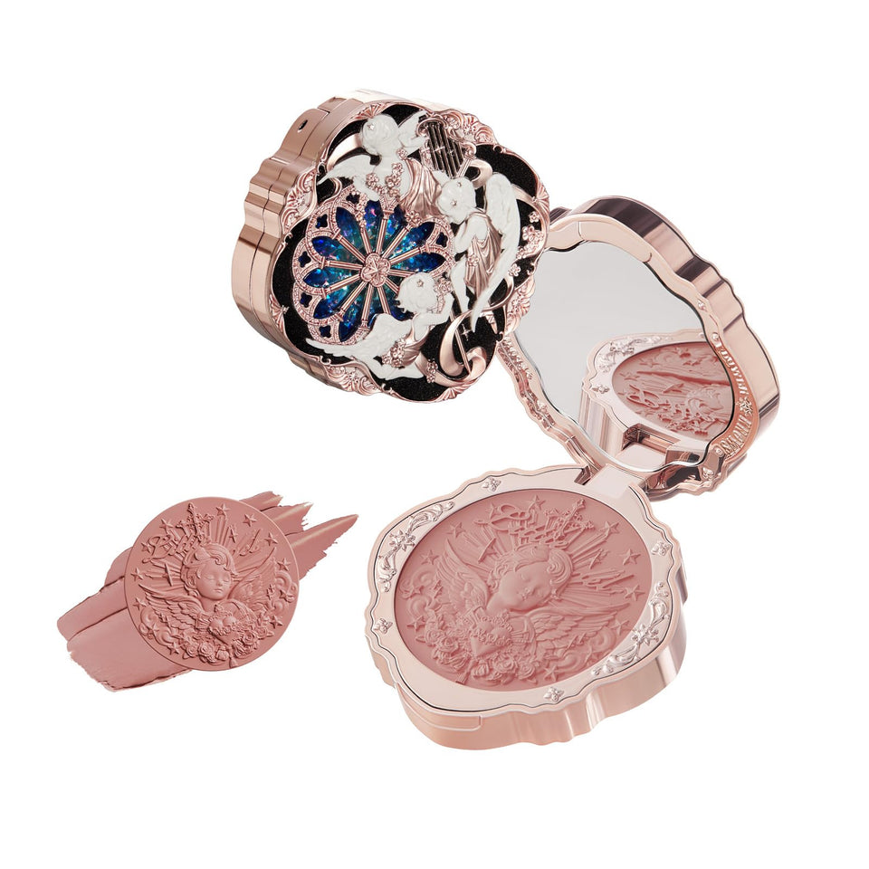 Flower Knows front compact showing elegant design and collectible appeal