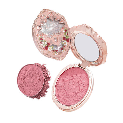 Flower Knows front packaging embossed blush attractive collectible design