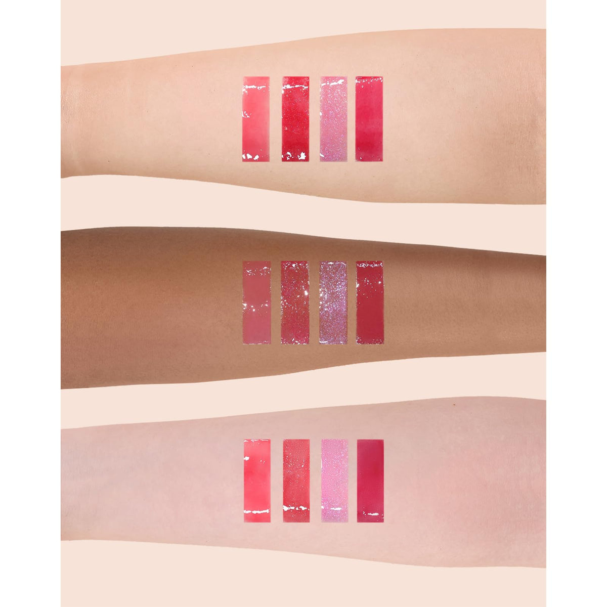 Flower Knows before and after lips showing enhanced volume and smoother appearance benefit