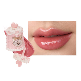 Flower Knows front packaging showing JE05 shade and glossy finish benefit