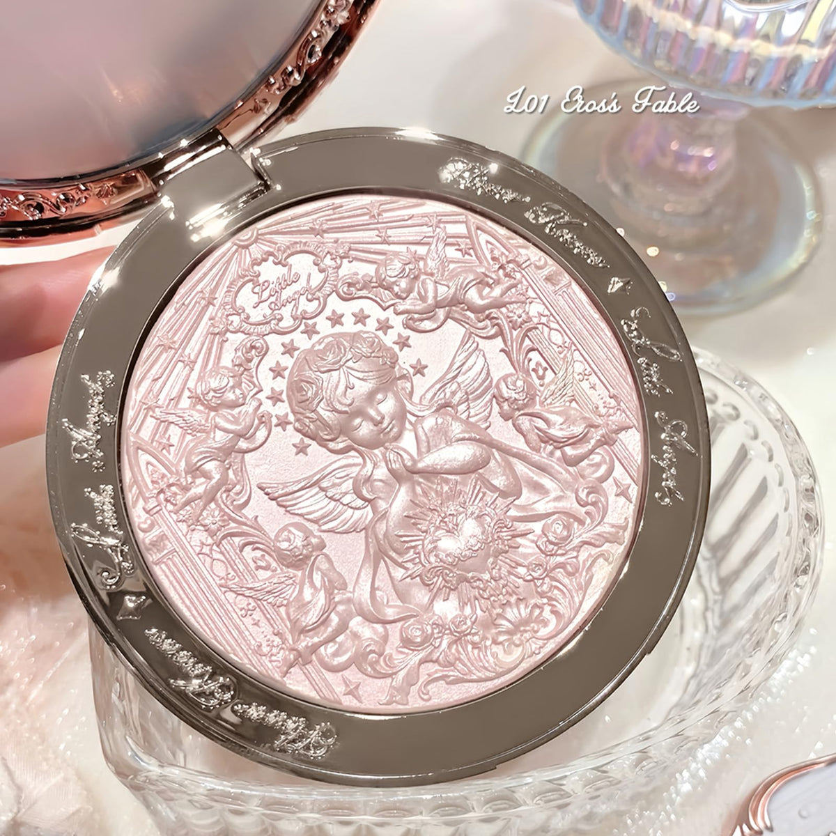 Flower Knows on dressing table styled image showing graceful everyday luxury