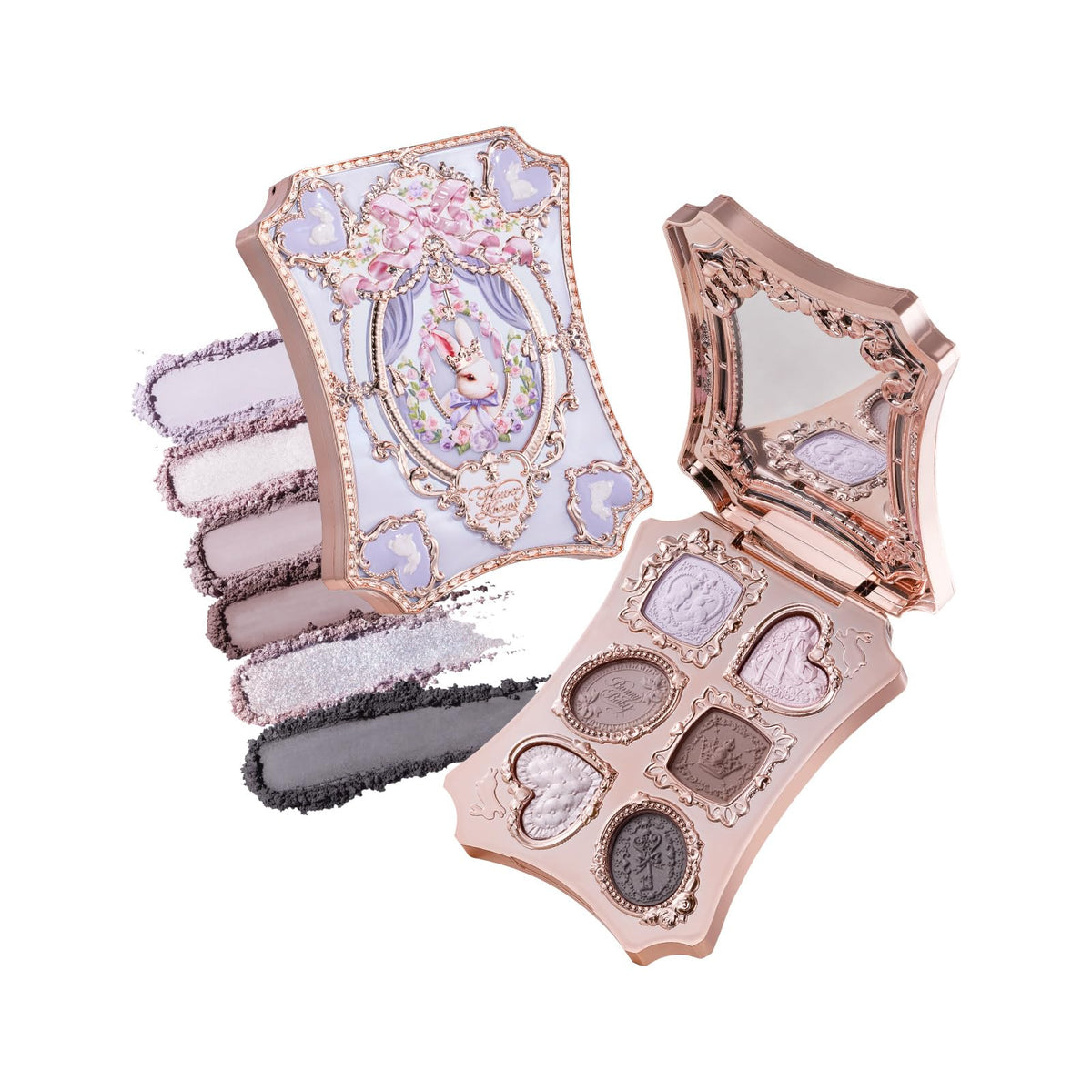 Flower Knows front packaging showing ornate bunny garden case, collectible appeal