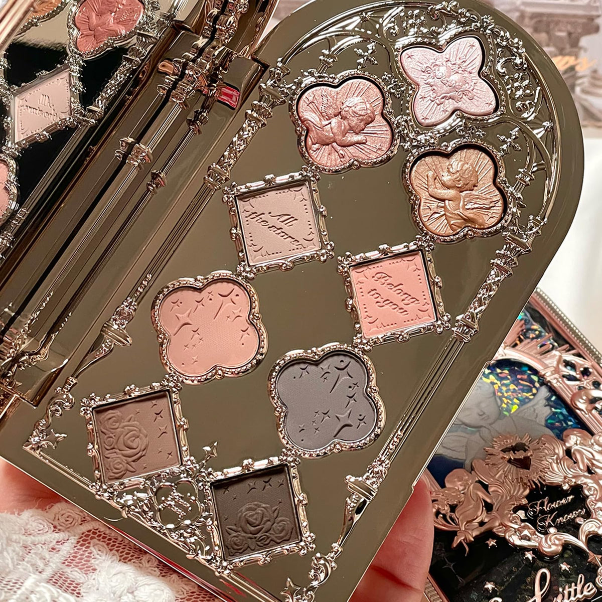 Flower Knows packaging detail inspired stained-glass design adds artistic presentation