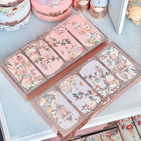 Flower Knows folding-screen inspired outer box showing cultural design and gift-ready appeal