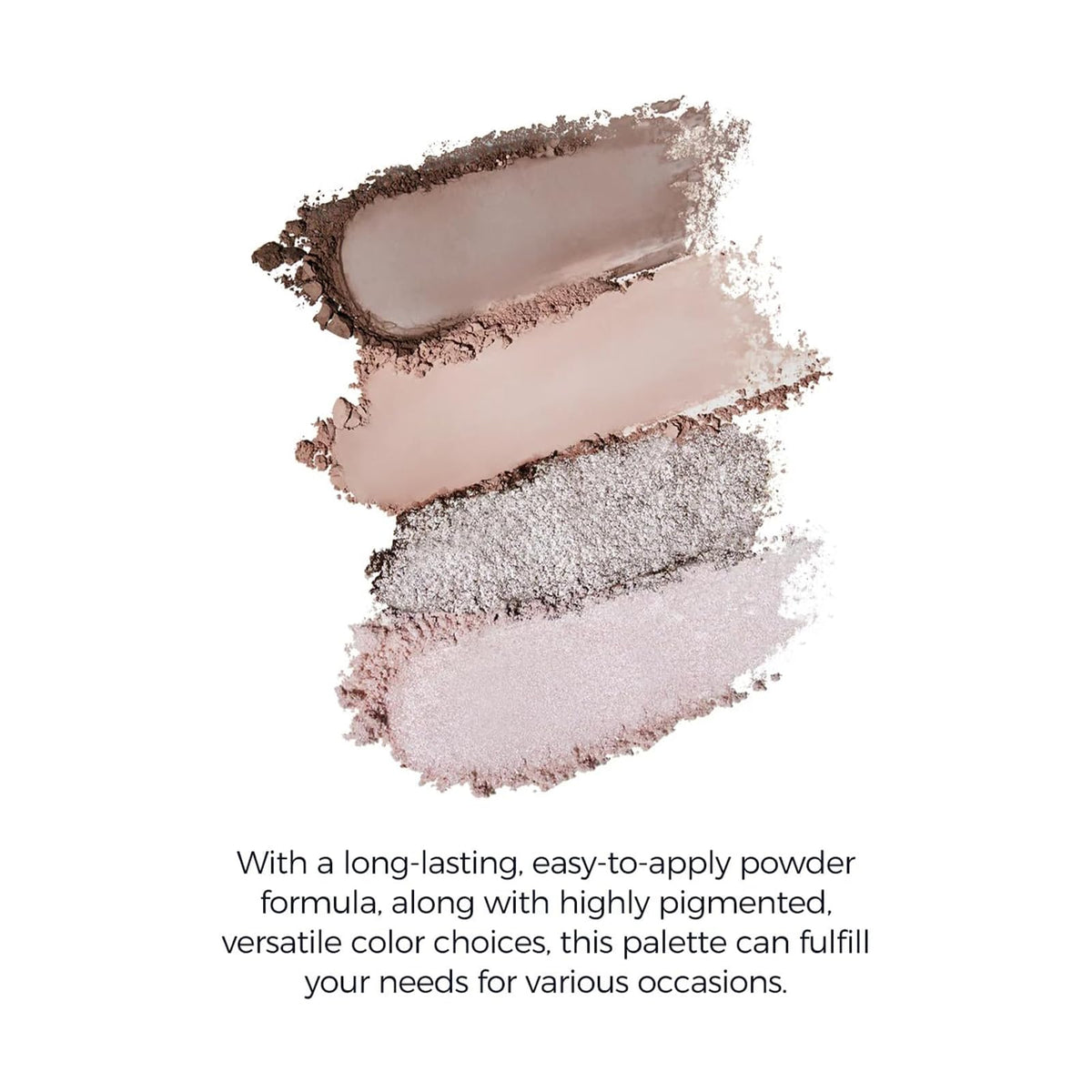 Flower Knows open palette top view showing nine shades for versatile looks
