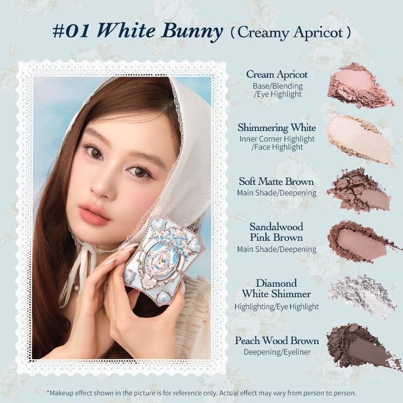 Flower Knows close-up of pan texture revealing silky, blendable finish for easy layering