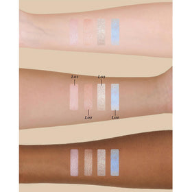Flower Knows powder texture close-up revealing silky, no-dust finish