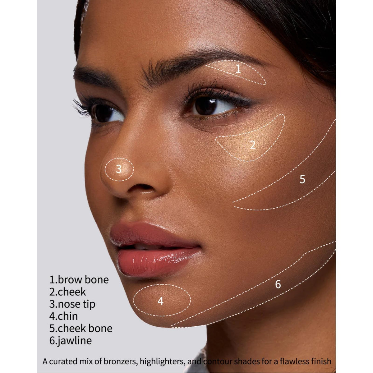 Flower Knows powder swatch on skin showing smooth, blendable texture and buildable coverage