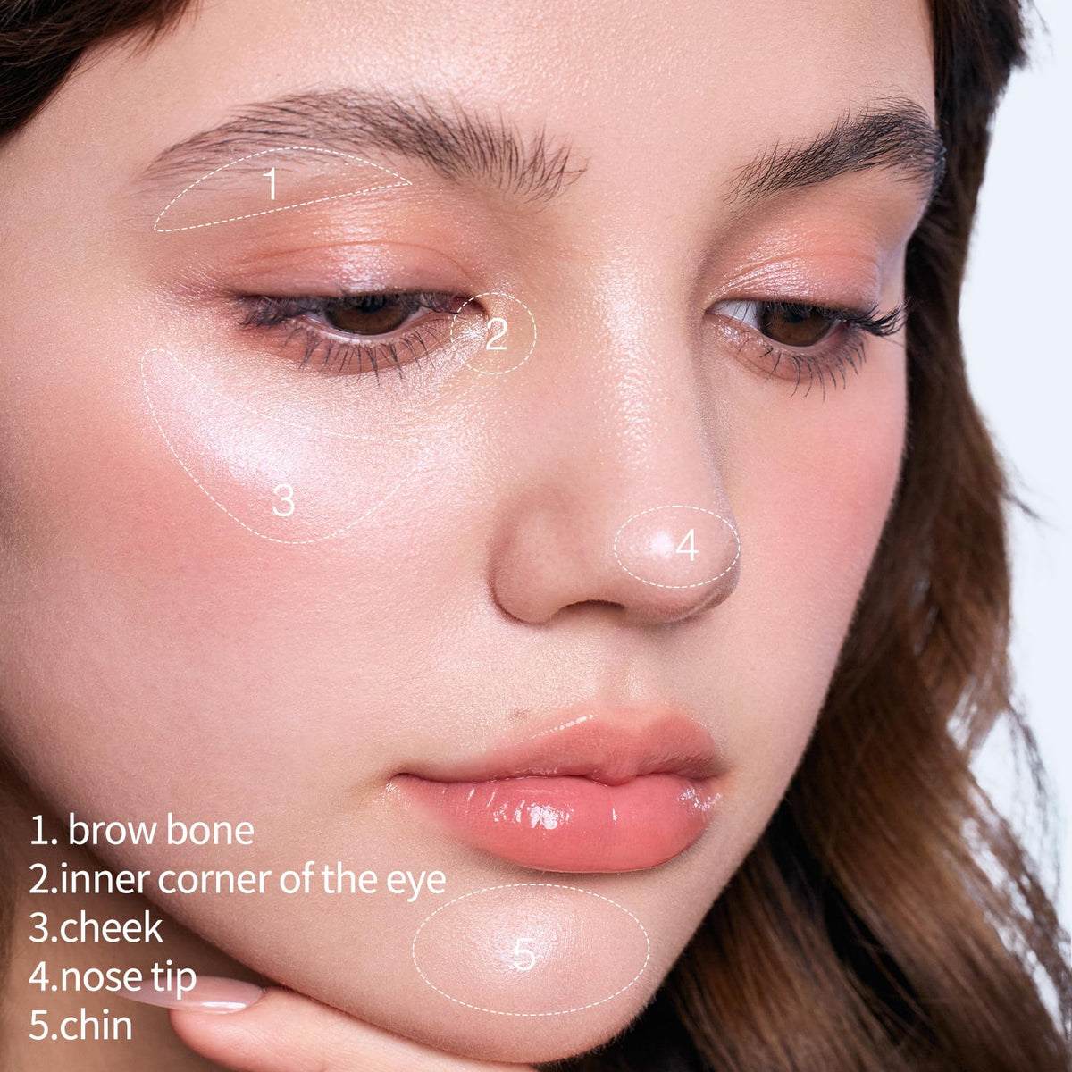 Flower Knows open balm top view highlighting iridescent Blue Tears shimmer, easy application