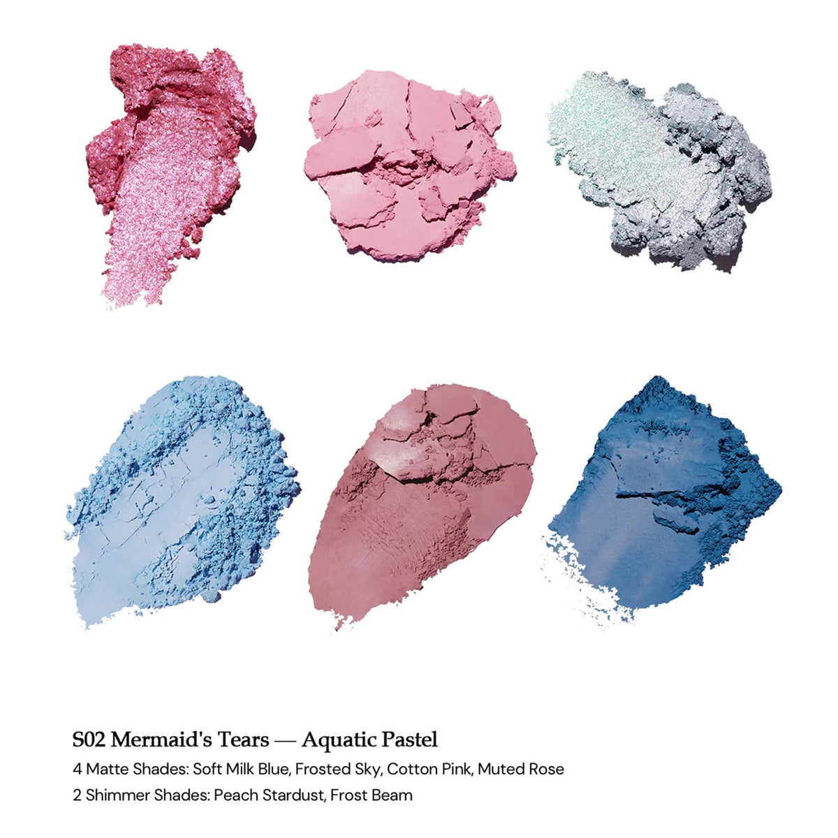 Flower Knows open palette with mirror for easy on-the-go application