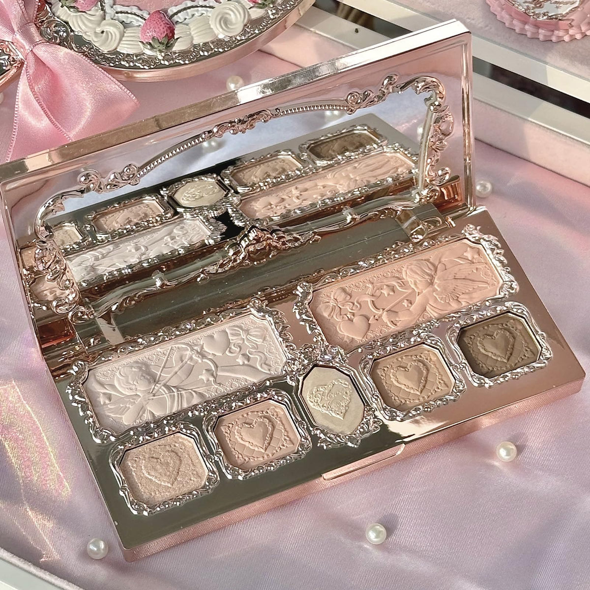 Flower Knows shimmer shade detail highlighting luminous payoff