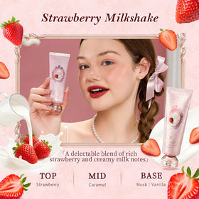Flower Knows solid perfume and hand mirror together, travel convenience highlighted