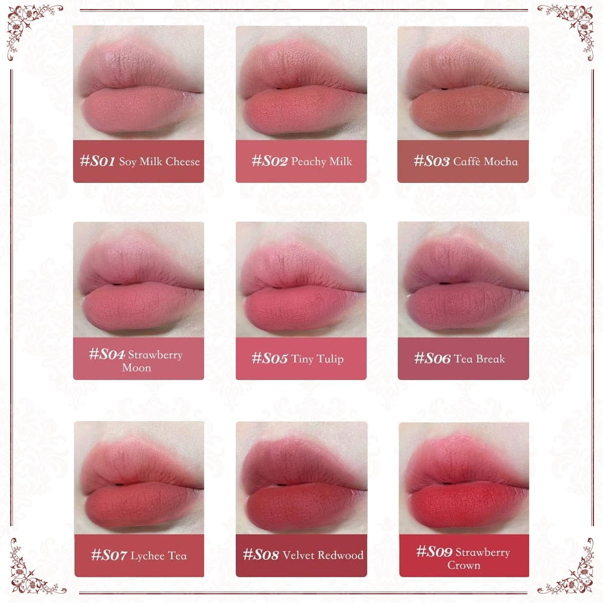 Flower Knows closeup of angled applicator delivering precise, even lip color