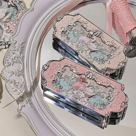 Flower Knows engraved exterior detail with ballet skirts and slippers for aesthetic value