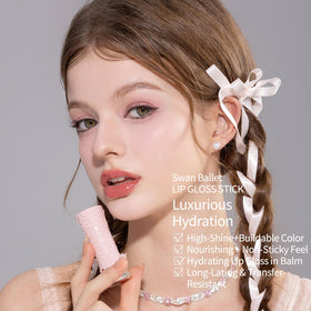 Flower Knows swatch on skin showing rosy beige B03 Sweet Heart tint
