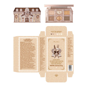 Flower Knows decorative packaging art highlighting miniature columns and gilded roof