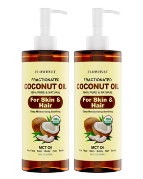 FLOWHYET front packaging showing two 16 fl oz bottles and product benefits