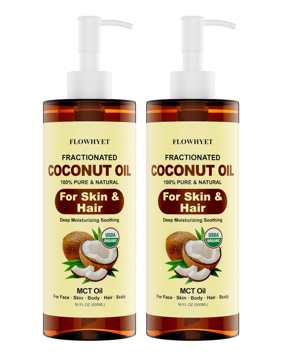 FLOWHYET front packaging showing two 16 fl oz bottles and product benefits