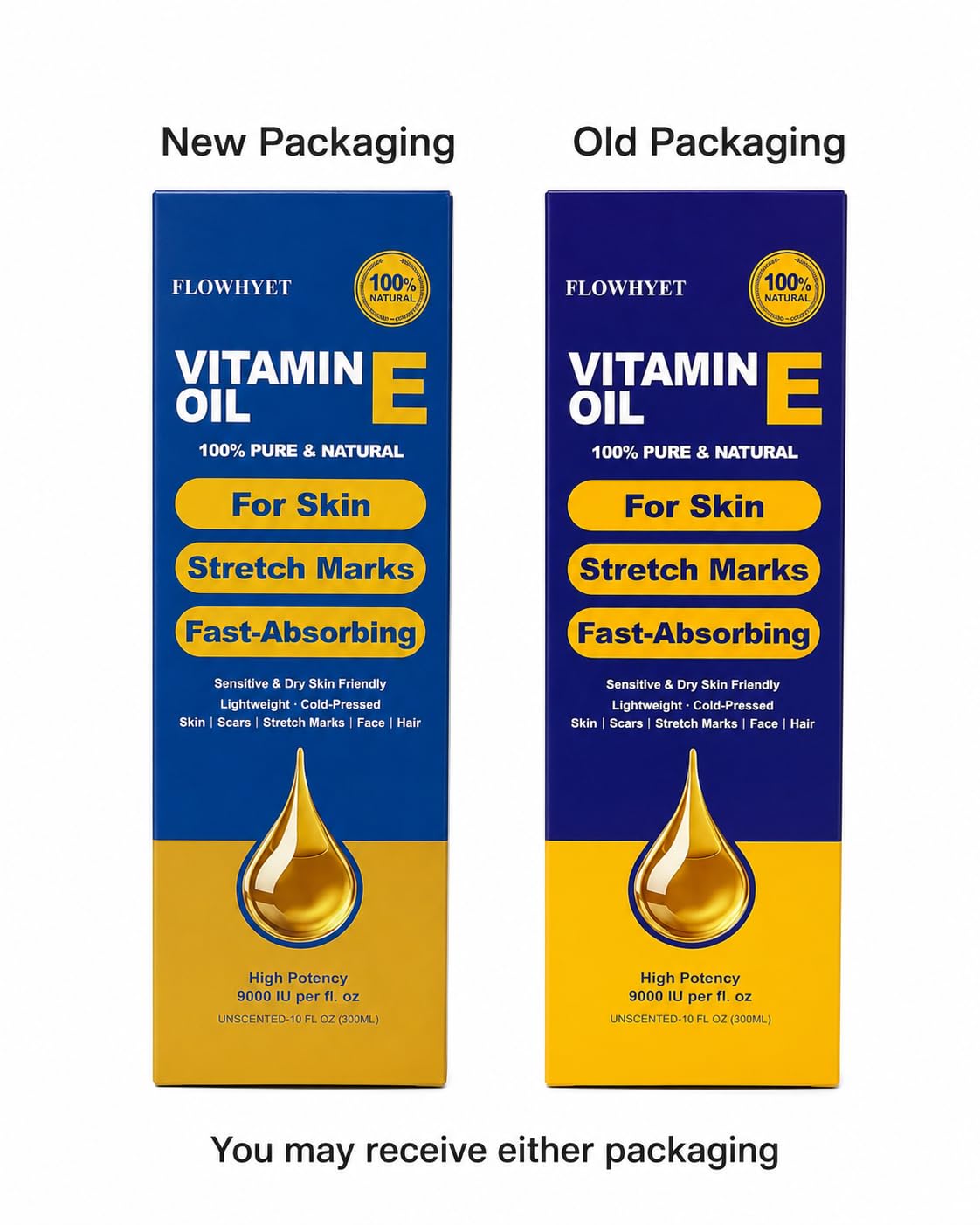 FLOWHYET product label close-up highlighting EWG verification