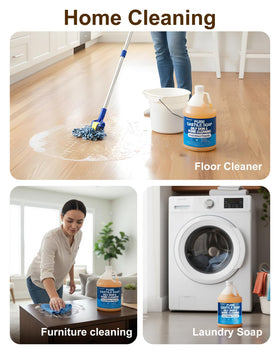 FLOWHYET cleaning a kitchen counter, demonstrating multi-purpose use