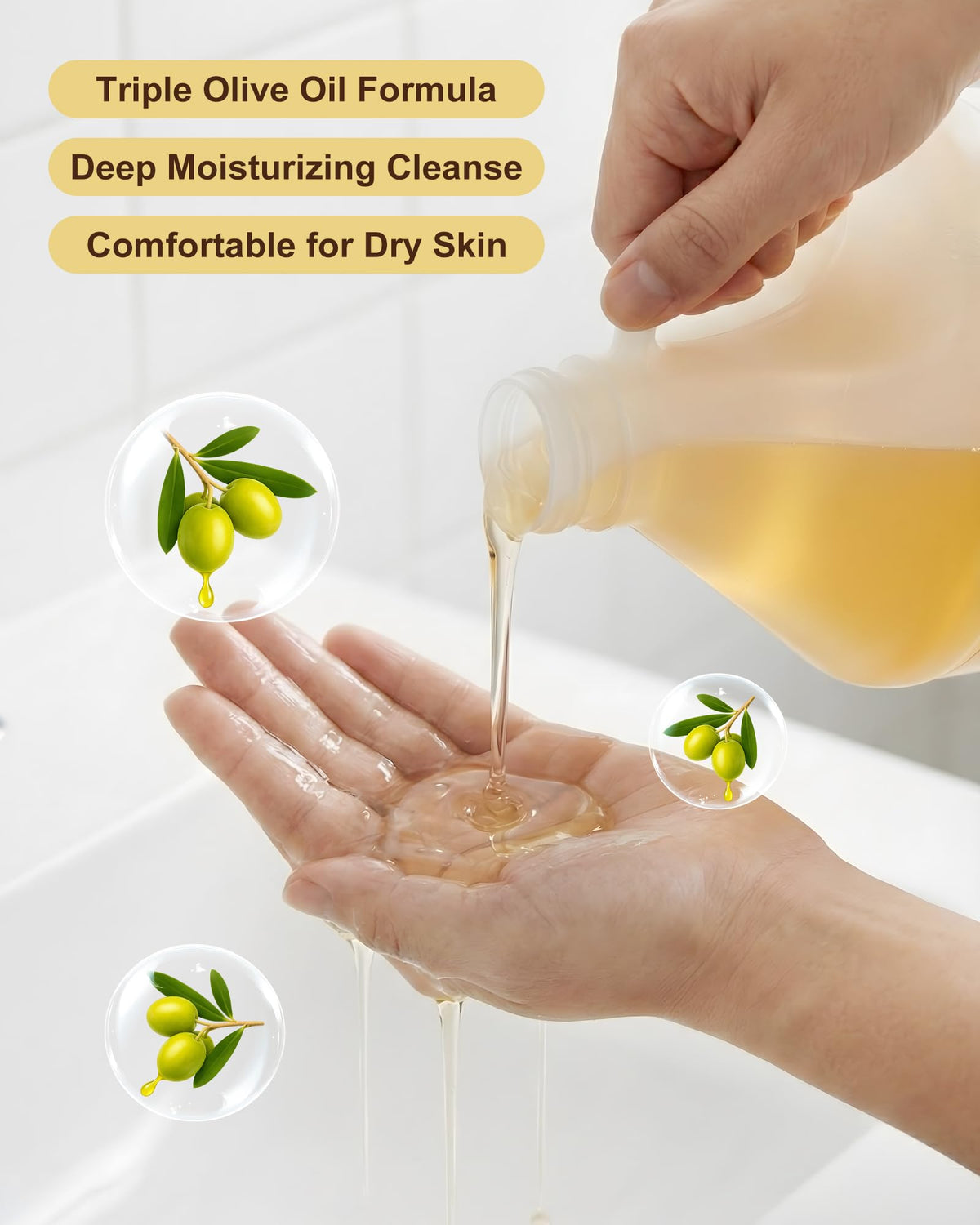 FLOWHYET label close-up highlighting natural oil ingredients and transparency