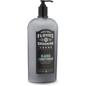 Floyd's 99 front bottle showing label and 33oz size, highlights clean formula benefits