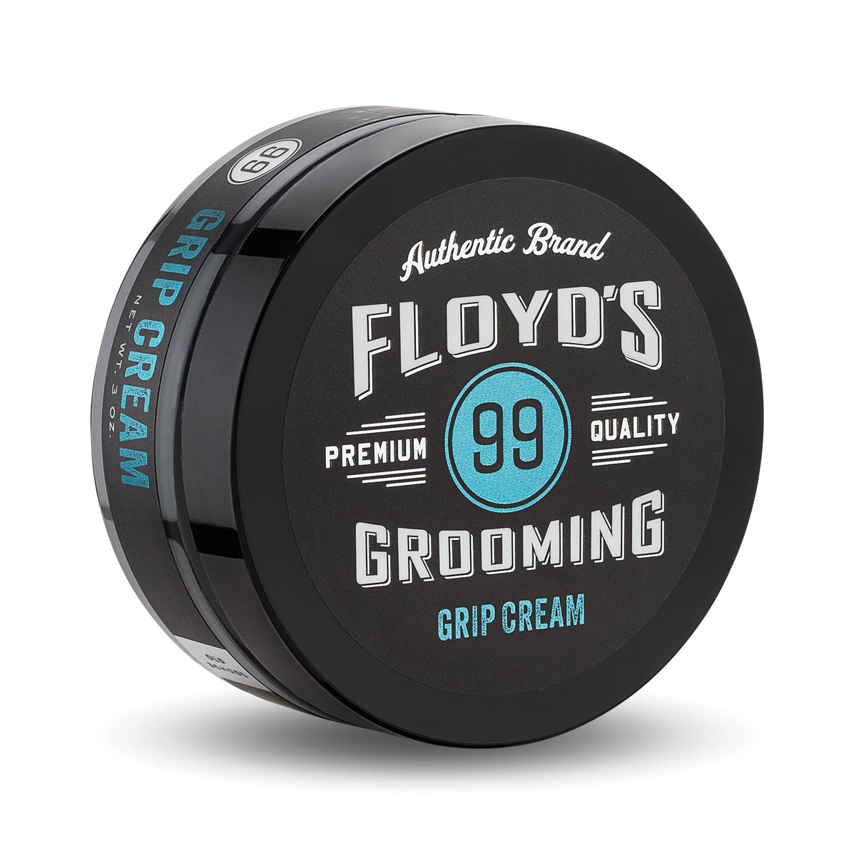 Floyd's 99 front tube view showing product and packaging benefit hold