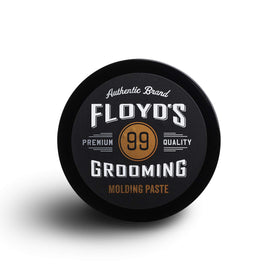 Floyd's 99 styled tousled hair model demonstrating natural finish