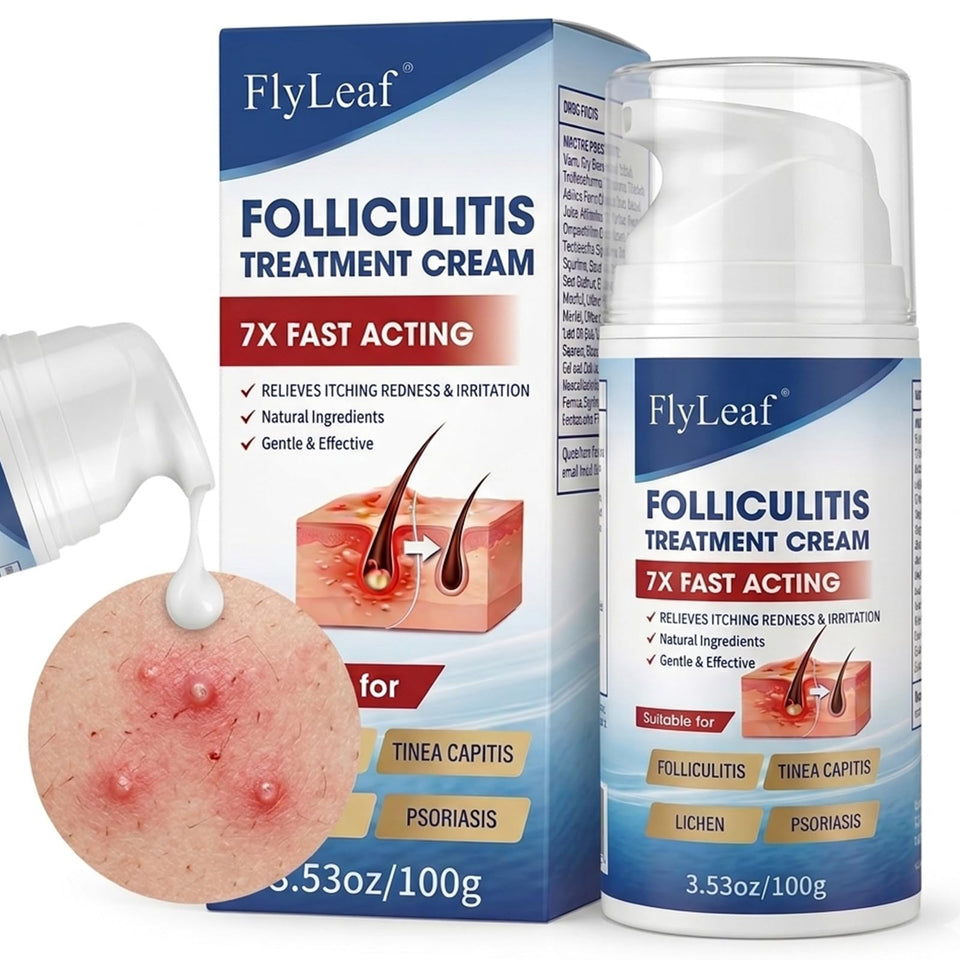 FLYLEAF front packaging showing product name and size, quick identification benefit