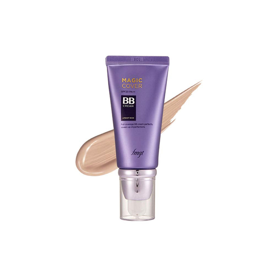 fmgt Magic Cover BB Cream front packaging shows tube and label for easy identification