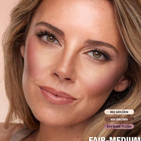 FOCALLURE close-up of creamy stick texture for smooth blendability