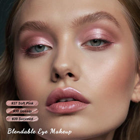 FOCALLURE creamy stick texture swatched to show smooth blendability advantage