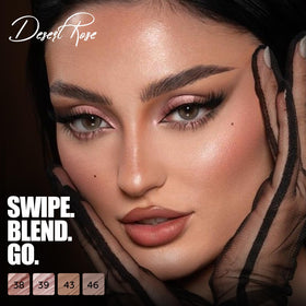 FOCALLURE creamy stick texture close-up highlighting smooth blendability