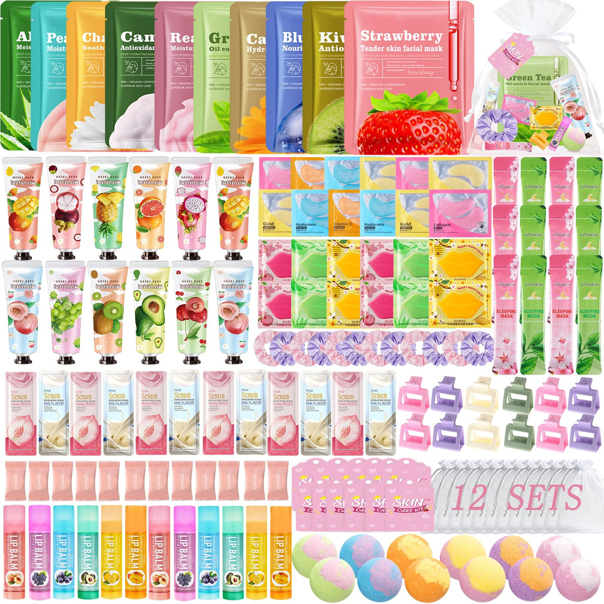 FOCone front packaging showing full 156-piece spa kit and convenience