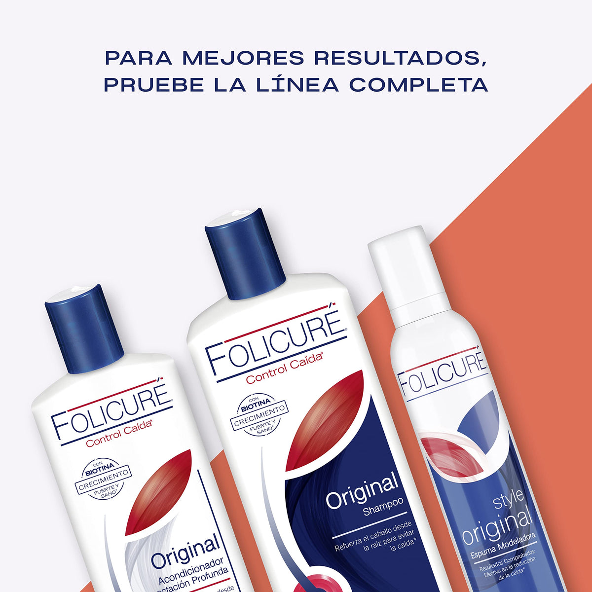 Folicure being applied in-shower by user showing gentle scalp massage benefit