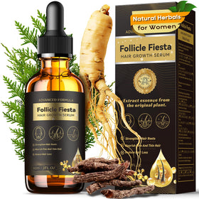 Folivive front bottle showing brand and fast-absorbing serum benefit