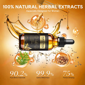 Folivive herbal extracts display highlighting natural botanical potency