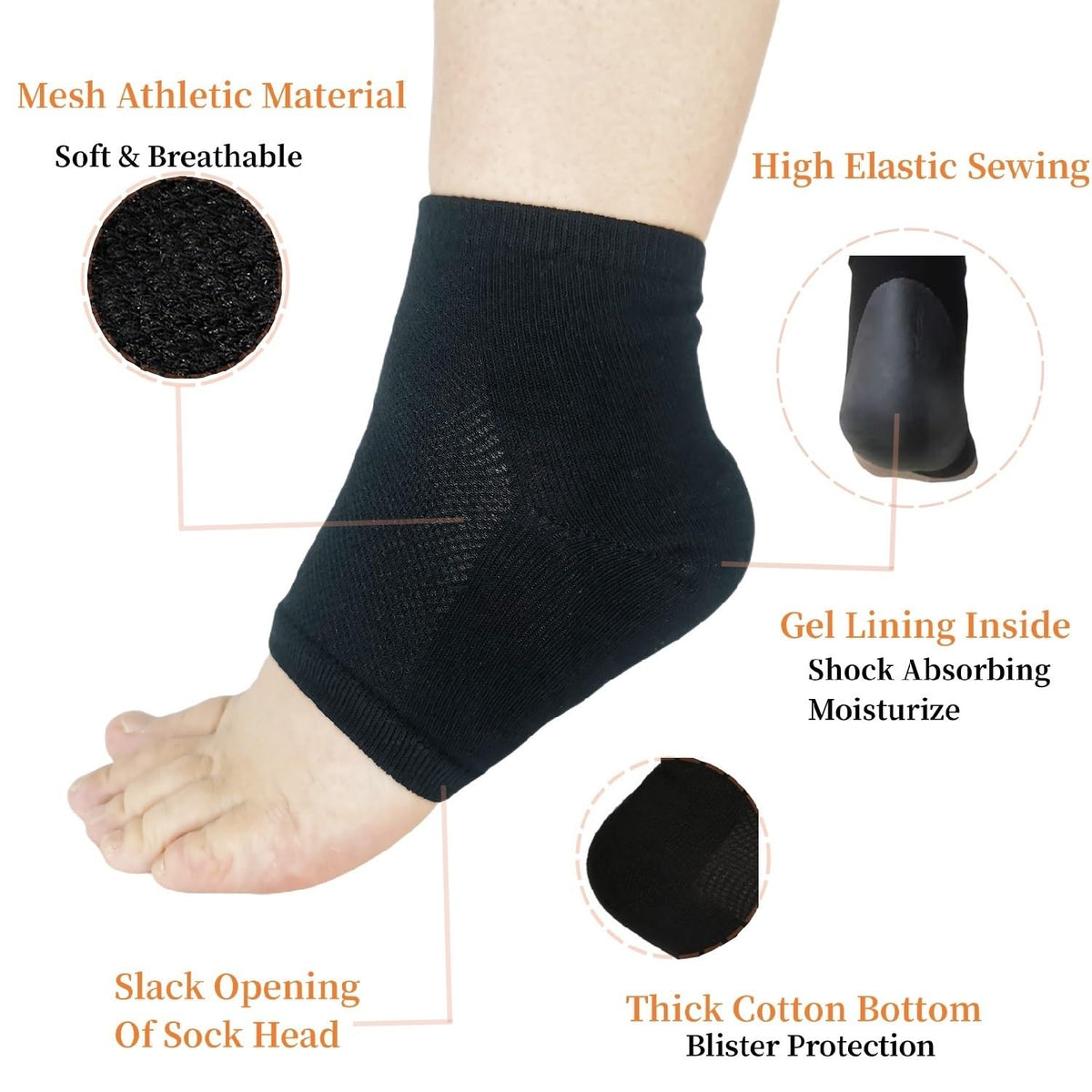 FonsBleaudy breathable mesh top detail that promotes airflow and keeps feet cool