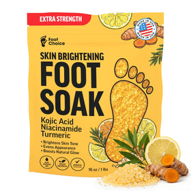 Foot Choice front packaging showing 1 lb jar and product name benefits