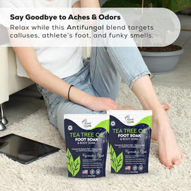 FOOT CURE before and after callus softening visible results