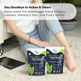 FOOT CURE two-pack display ready for repeated treatments