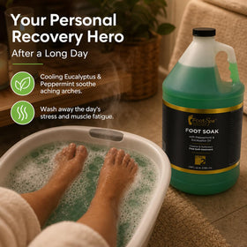 FootSpa in a salon basin demonstrating professional compatibility