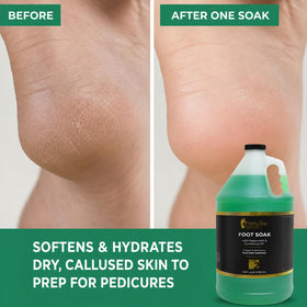 FootSpa soak in a home setting promoting relaxation and recovery